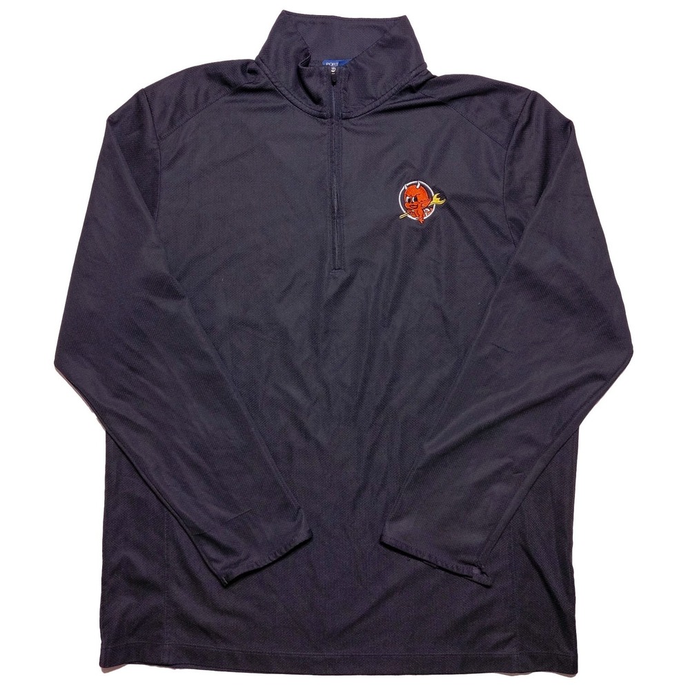TORCHY'S TACOS Port Authority 1/2 Zip Pullover Work‎ Uniform Shirt Men's XL